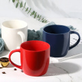 sublimation ceramic travel mugs 11oz blank white ceramic coffee mugs set coffee cup